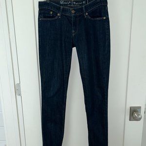 Levi's Capital E skimmer jeans sz 28 NWOT Made in USA